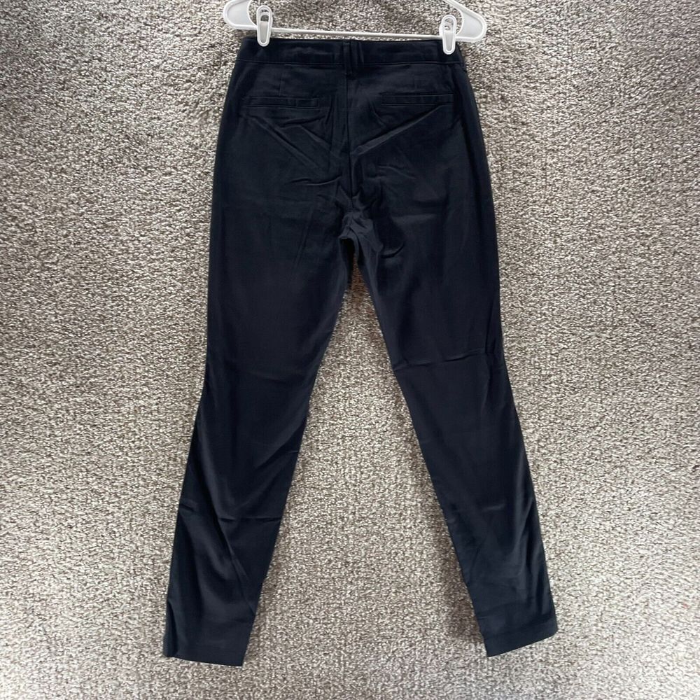Old Navy‎ Pants Adult Womens 0 Black Skinny Stretch Cotton Casual Pockets Ladies - Picture 6 of 9